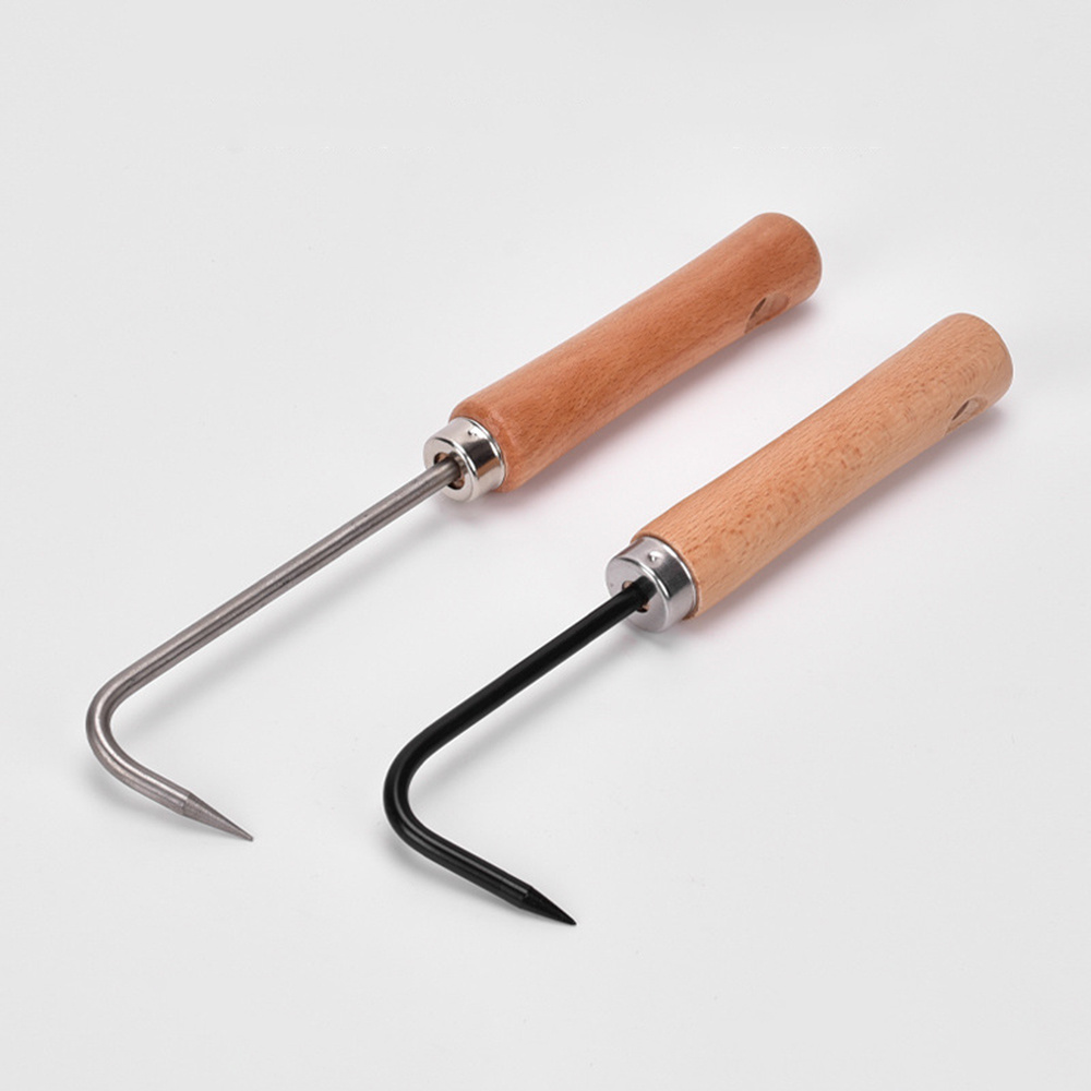 Bonsai Garden Tools - 除草ツール1個、シングルクロウフック、土壌緩めツール、根フック、ガーデニングツール、盆栽メンテナンス