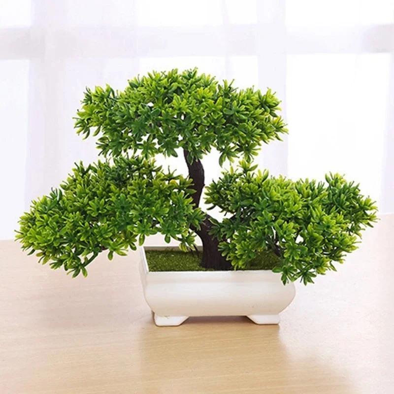 Bonsai Garden Sushi - 人工植物盆栽模擬木鉢植え造花テーブルポーチ鉢植え装飾品ホームウェディング装飾新築祝いギフト