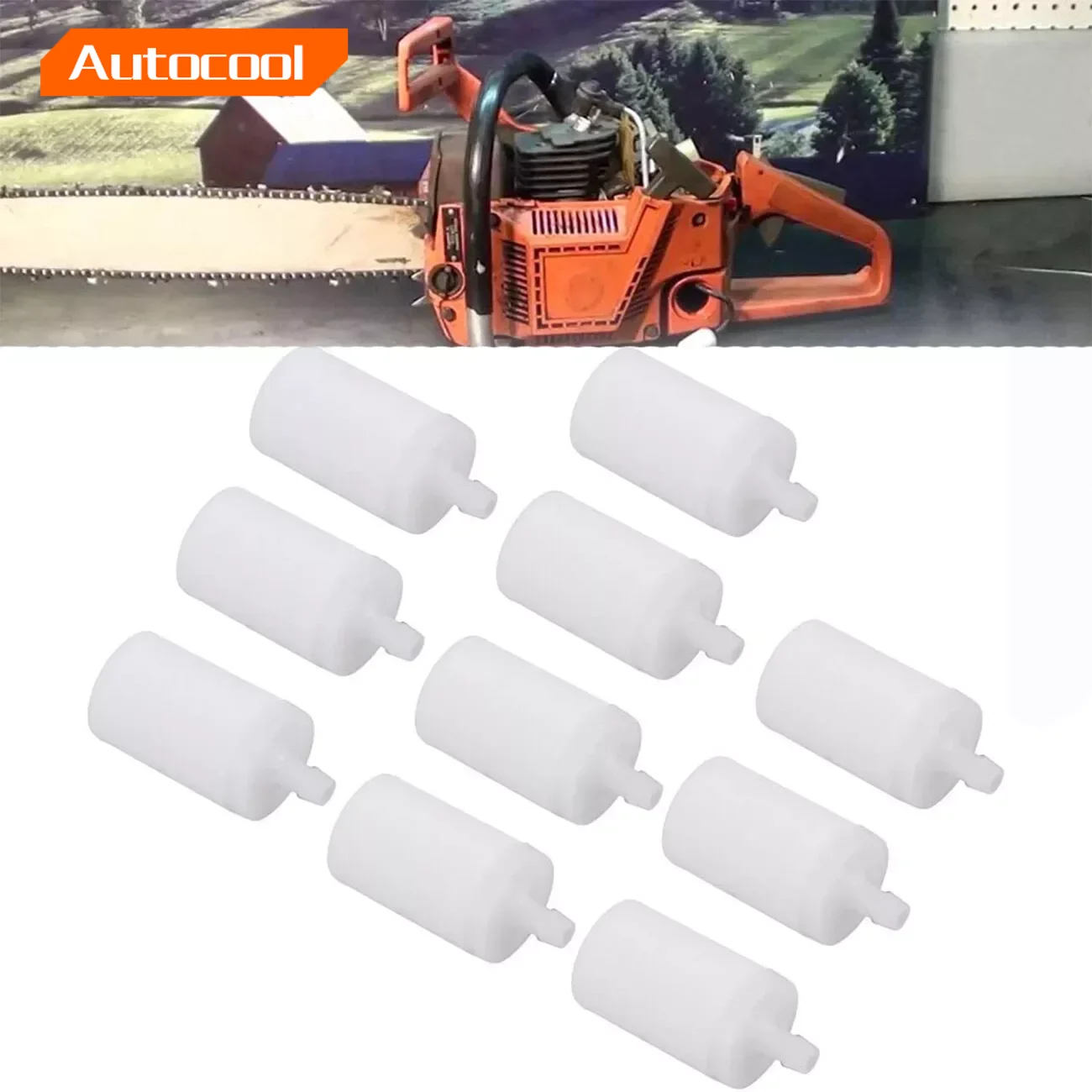 Husqvarna Chainsaw 450 - 10 個チェーンソー燃料フィルター 5 ミリメートル/6 ミリメートルハスクバーナ 50