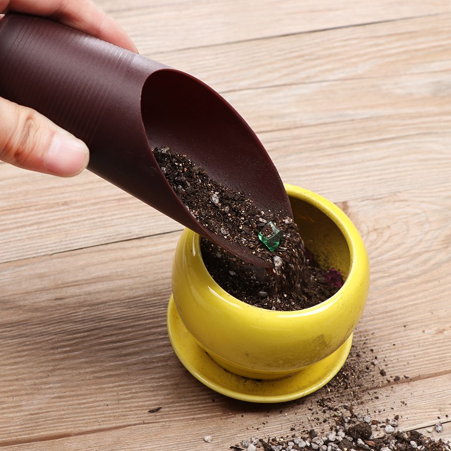 Bonsai Garden Tools - プラスチック製の庭の手入れ用の芝生の形をしたポーチ,植物が付いた園芸用の小さなガーデンツール,1ユニット