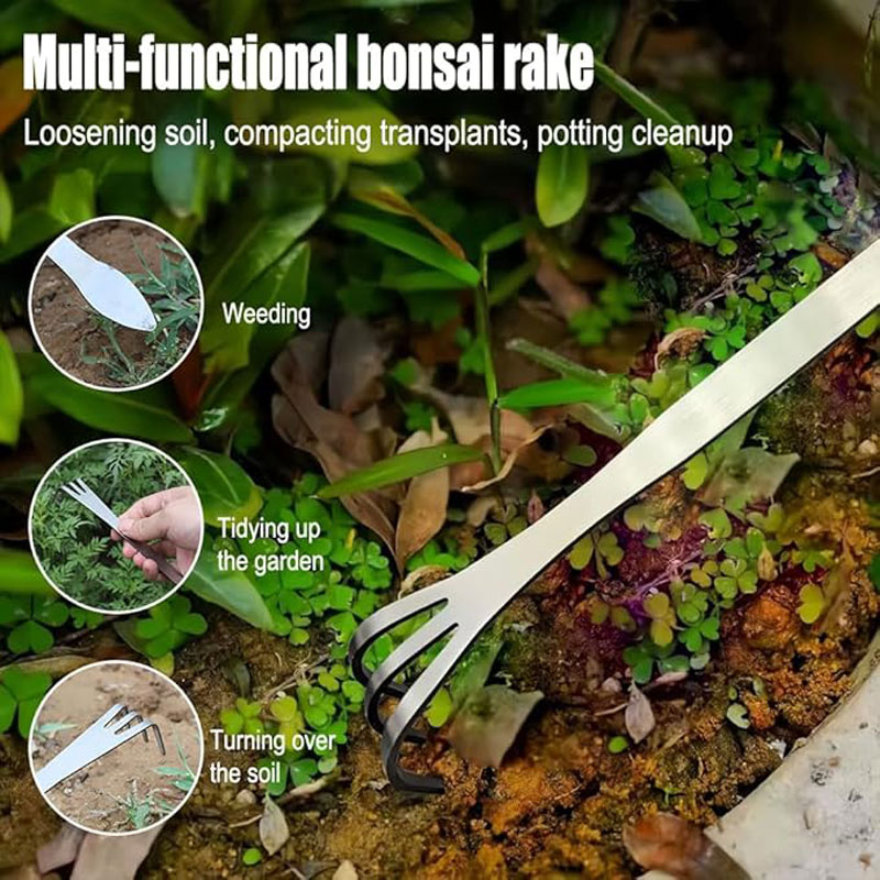 ステンレス鋼製根かきくわし 手持ち式盆栽用防錆かきくわし 回 - Bonsai Garden Tools のレビューと価格