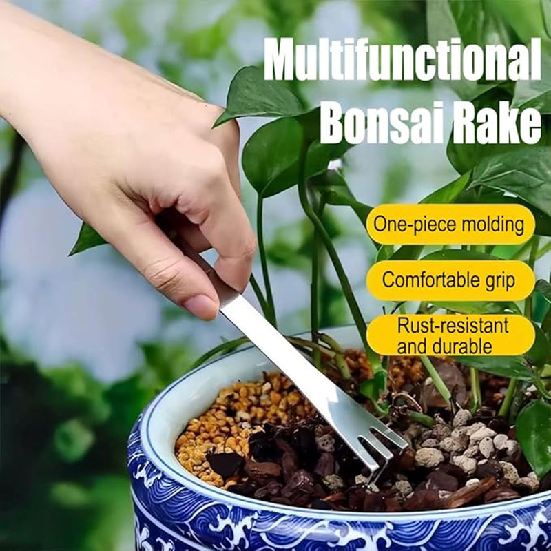 ステンレス鋼製根かきくわし 手持ち式盆栽用防錆かきくわし 回 - Bonsai Garden Tools のレビューと価格