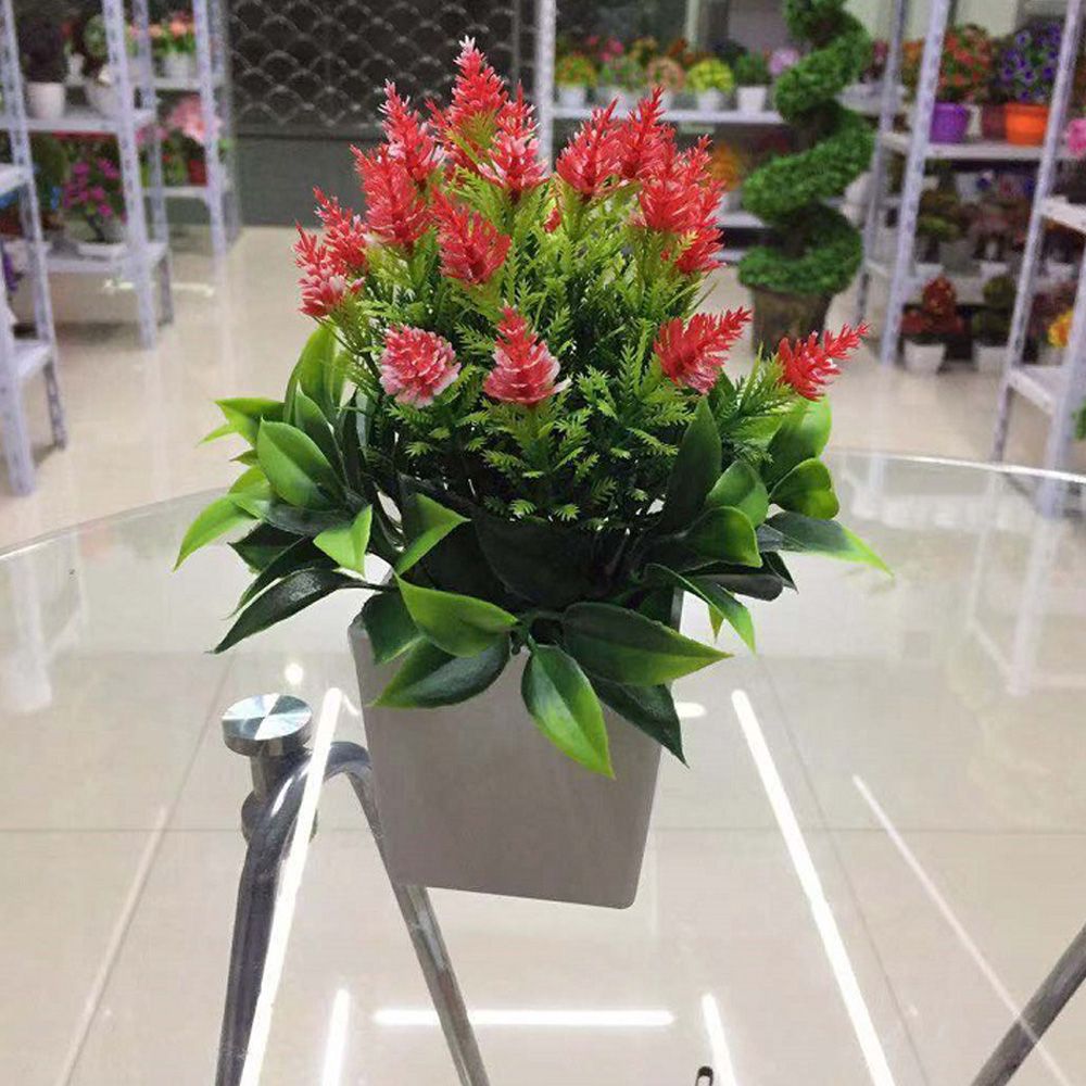 造花植木鉢模擬偽プラスチック花ホームオフィス装飾ギフトデスク - Bonsai Garden Sushi のレビューと価格