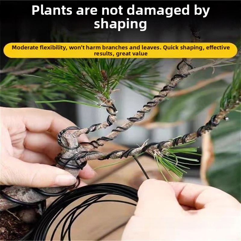 1.5MM盆栽ワイヤー アルミ盆栽トレーニングワイヤー モデ - Bonsai Garden Tools のレビューと価格