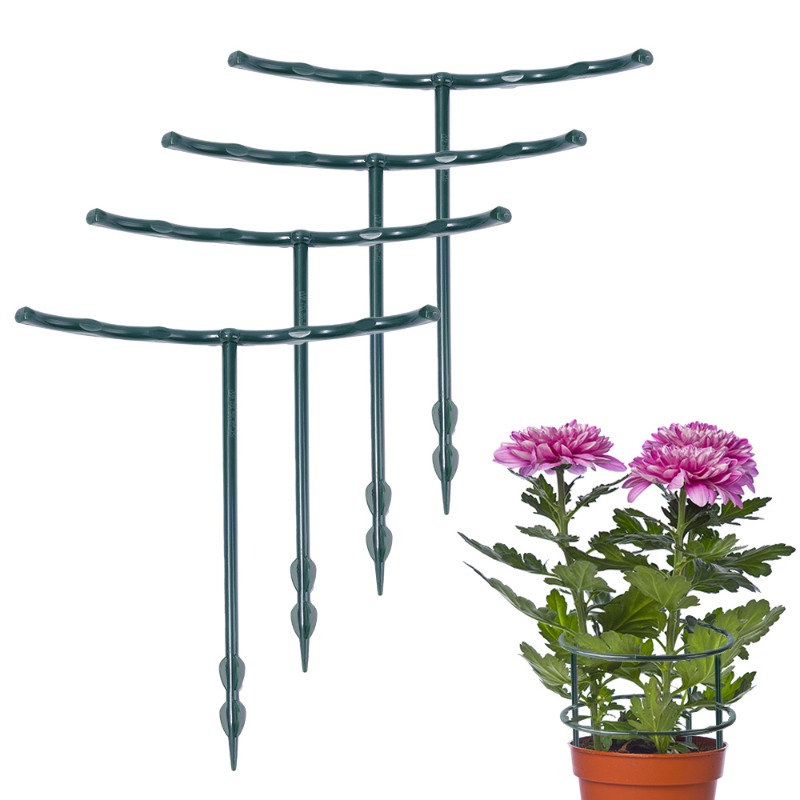 30-1 個プラスチック植物サポート半円形パイルフレーム固定 - Bonsai Garden Tools のレビューと価格