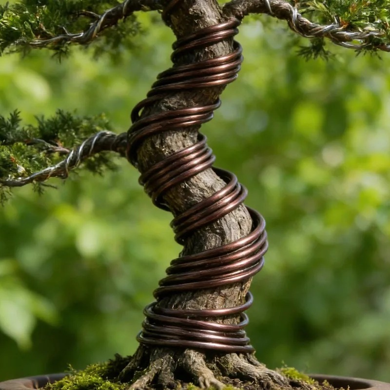 5 メートル盆栽トレーニングワイヤーセット庭の植物サポート用 - Bonsai Garden Tools のレビューと価格