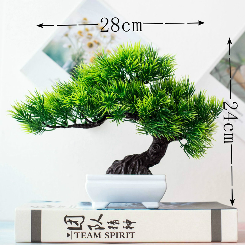 新緑人工植物盆栽小さな木草花鉢植え盆栽ハロウィン結婚式クリス - Bonsai Garden Sushi のレビューと価格
