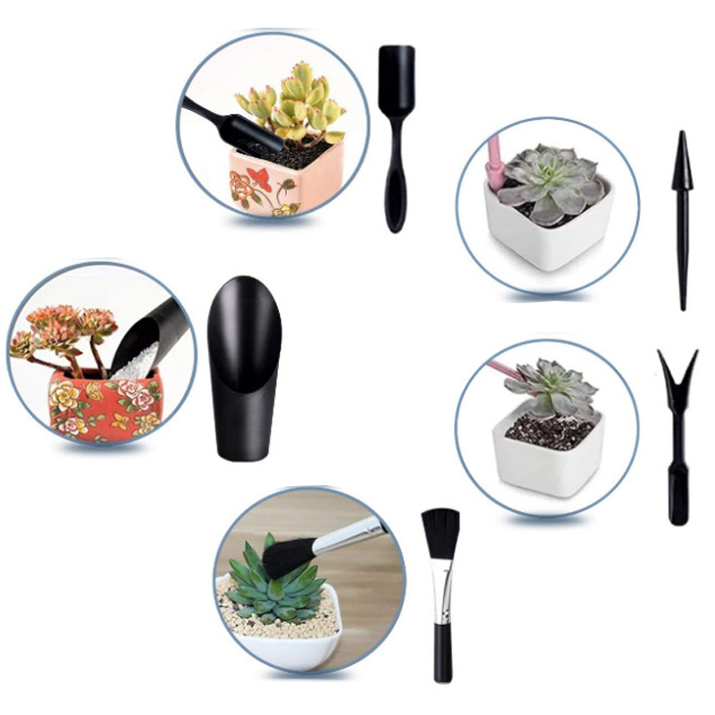 Tmz-ミニプラスチックガーデニングツールセット、園芸植物、 - Bonsai Garden Tools のレビューと価格