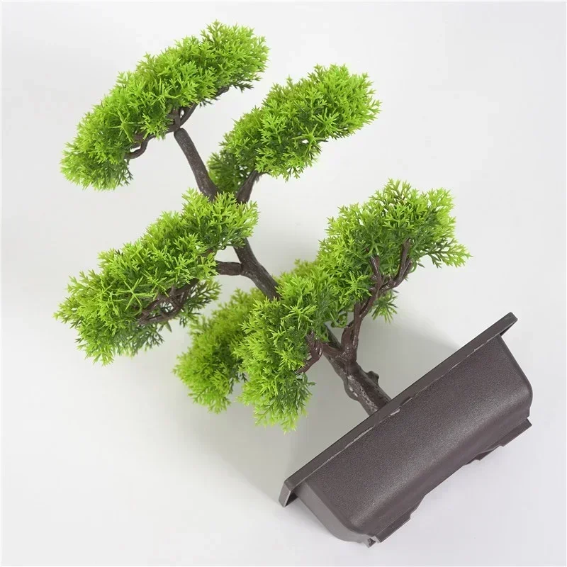 人工植物松盆栽小さなツリーポット植物造花鉢植え装飾品家の装飾 - Bonsai Garden Sushi のレビューと価格