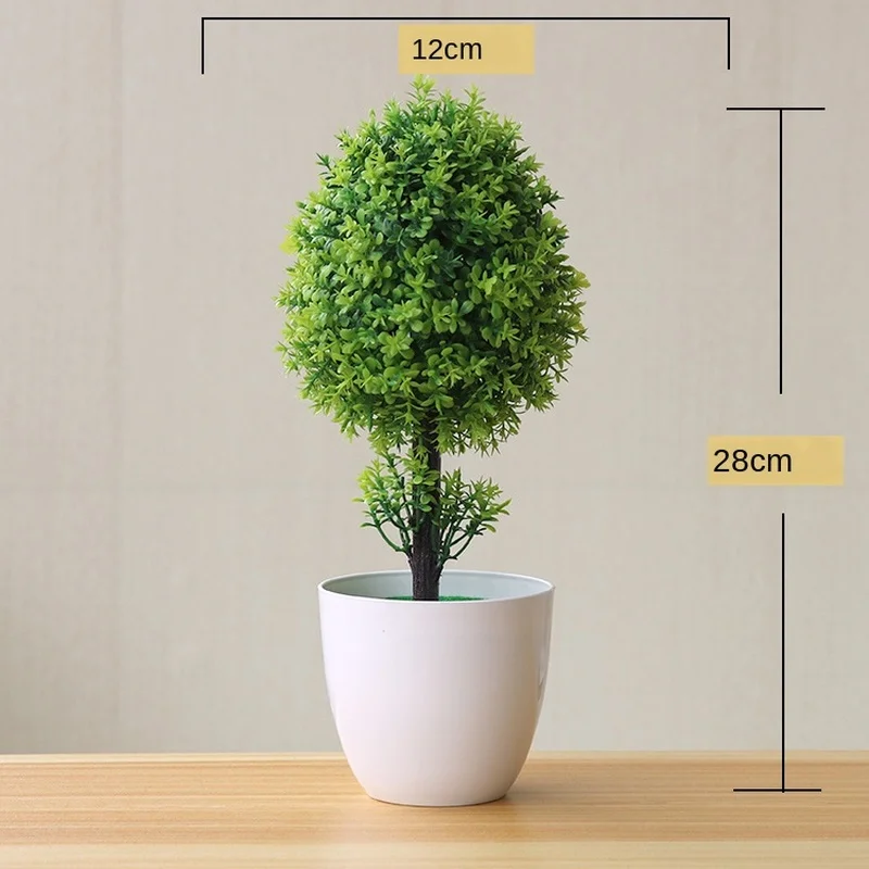 鉢植えの人工植物盆栽,小さな緑の木,庭の装飾のための偽の花, - Bonsai Garden Sushi のレビューと価格